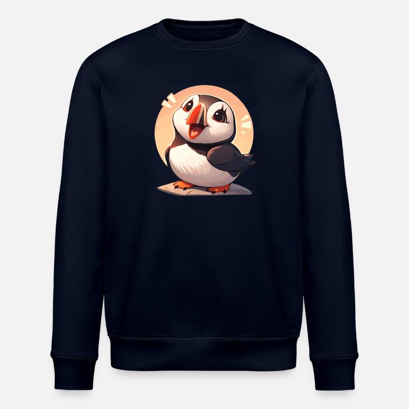 Papageientaucher - Stanley/Stella Unisex Bio-Sweatshirt ROLLER - Navy
