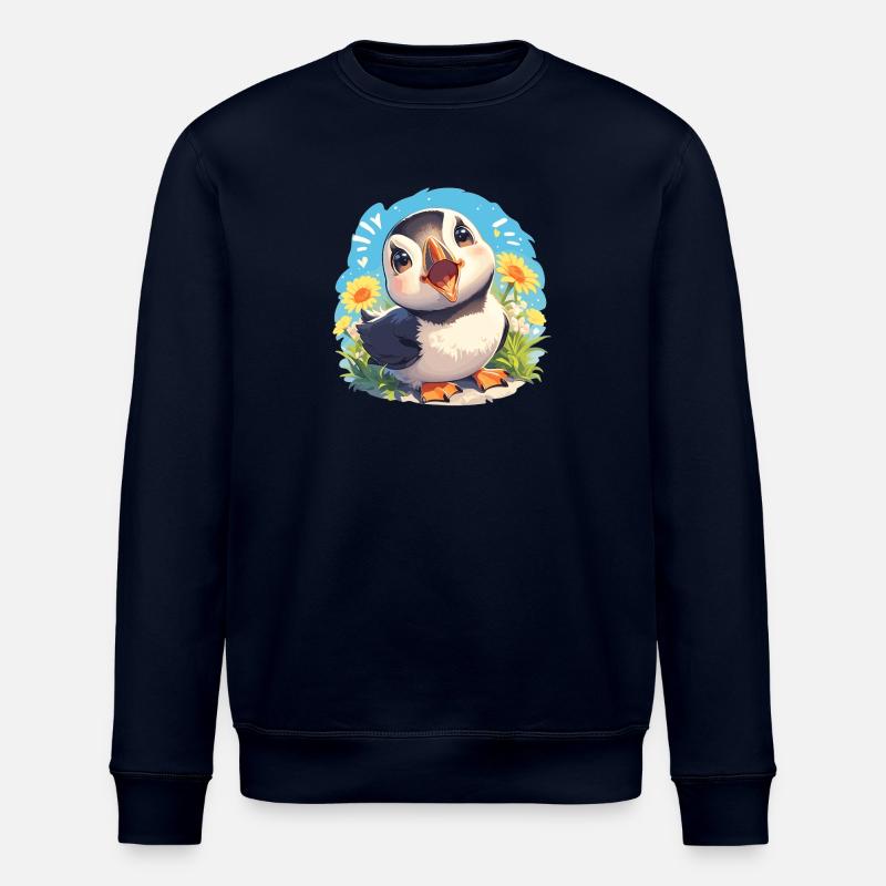 Papageientaucher - Stanley/Stella Unisex Bio-Sweatshirt ROLLER - Navy