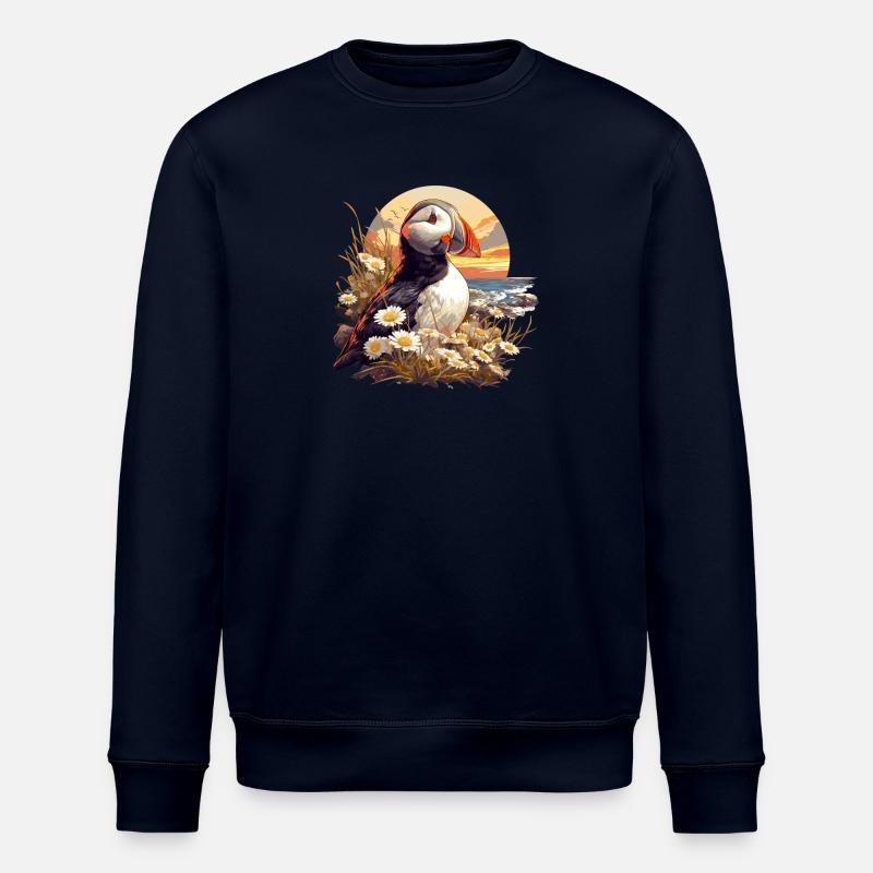 Papageientaucher - Stanley/Stella Unisex Bio-Sweatshirt ROLLER - Navy