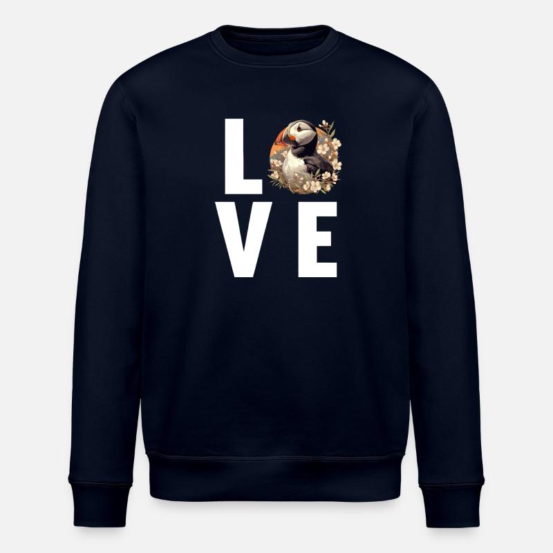 Papageientaucher - Stanley/Stella Unisex Bio-Sweatshirt ROLLER - Navy