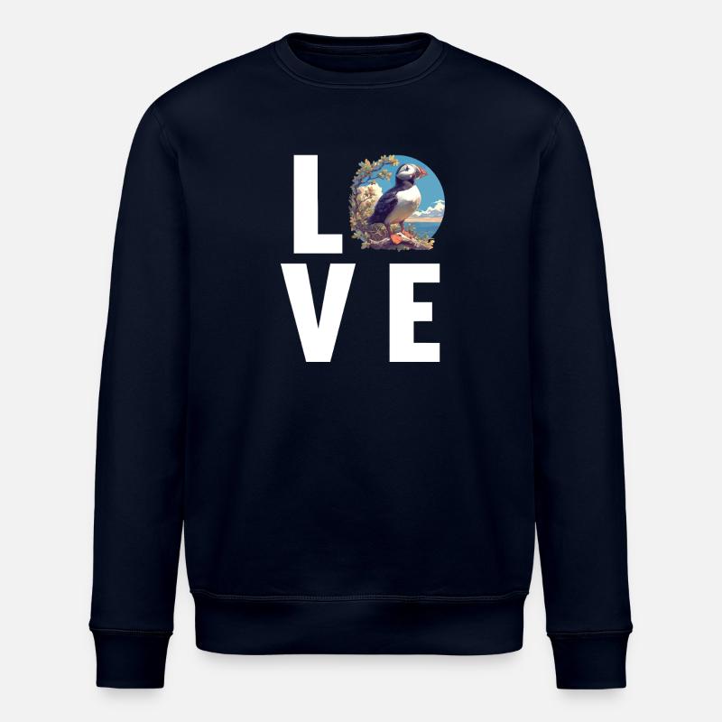 Papageientaucher - Stanley/Stella Unisex Bio-Sweatshirt ROLLER - Navy