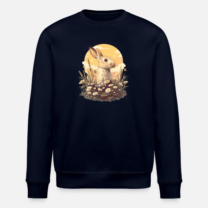Hasen Hase - Stanley/Stella Unisex Bio-Sweatshirt ROLLER - Navy