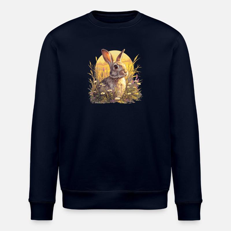 Lapin Lapin - Sweat bio ROLLER Stanley/Stella Unisexe - marine