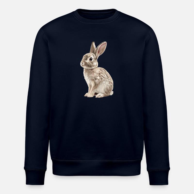 Hasen Hase - Stanley/Stella Unisex Bio-Sweatshirt ROLLER - Navy