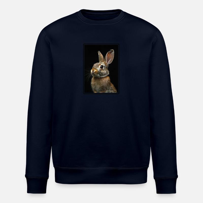 Bunny Bunny - Stanley/Stella ROLLER Unisex Organic Sweatshirt - navy