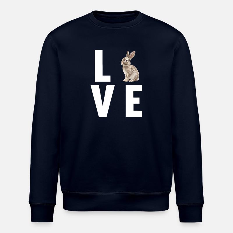 Hasen Hase - Stanley/Stella Unisex Bio-Sweatshirt ROLLER - Navy