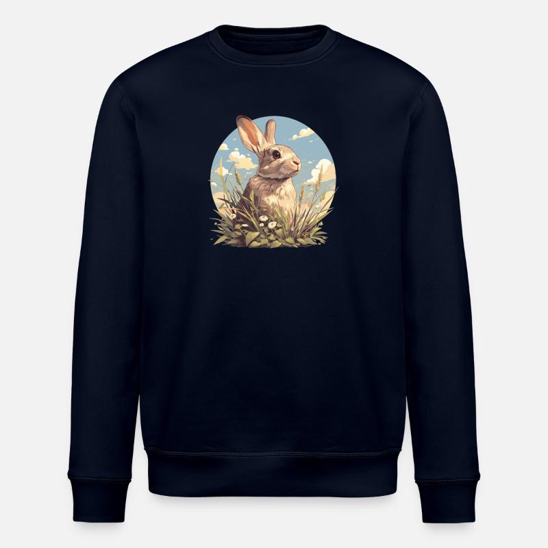 Hasen Hase - Stanley/Stella Unisex Bio-Sweatshirt ROLLER - Navy