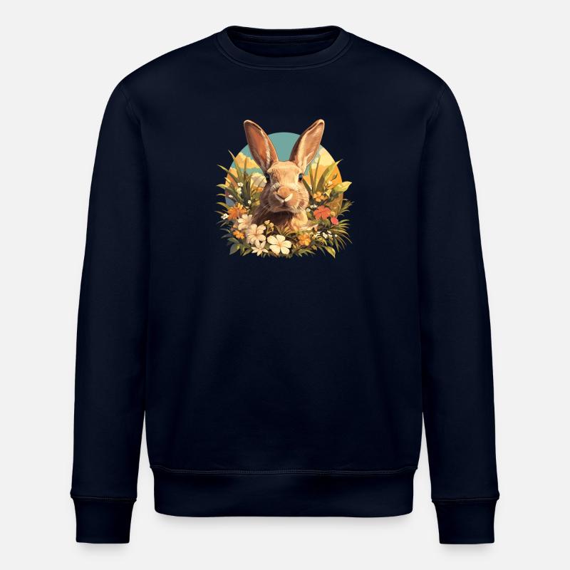 Hasen Hase - Stanley/Stella Unisex Bio-Sweatshirt ROLLER - Navy