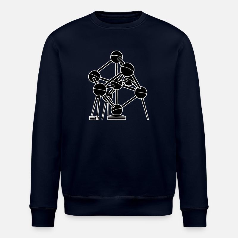 Atomium Brüssel 2 - Stanley/Stella Unisex Bio-Sweatshirt ROLLER - Navy