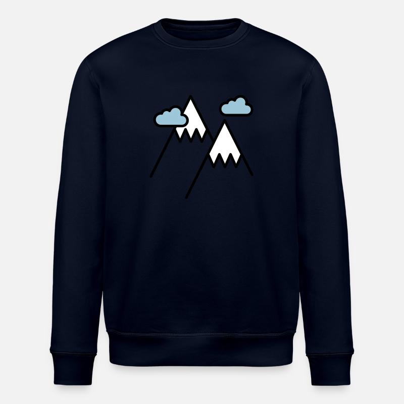 Der Berg ruft - Stanley/Stella Unisex Bio-Sweatshirt ROLLER - Navy
