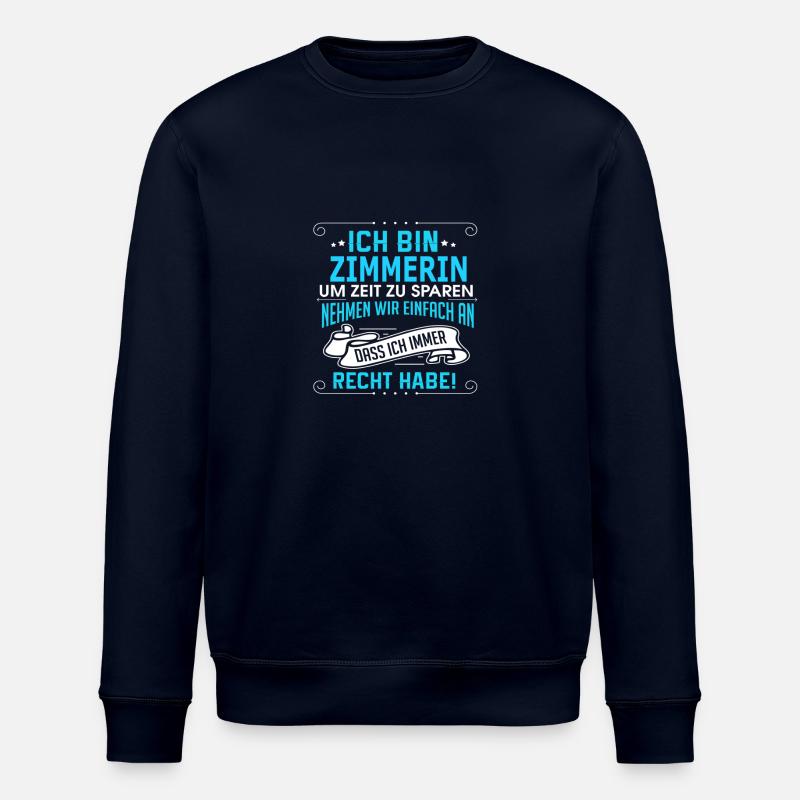 ZIMMERIN - Stanley/Stella Unisex Bio-Sweatshirt ROLLER - Navy