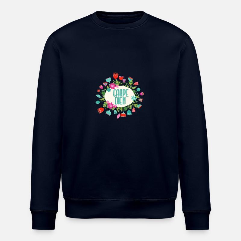 Carpe Diem - Stanley/Stella Unisex Bio-Sweatshirt ROLLER - Navy