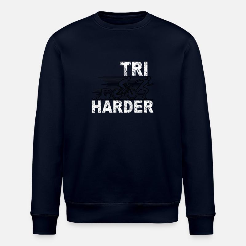 Triathlon et sport - Sweat bio ROLLER Stanley/Stella Unisexe - marine