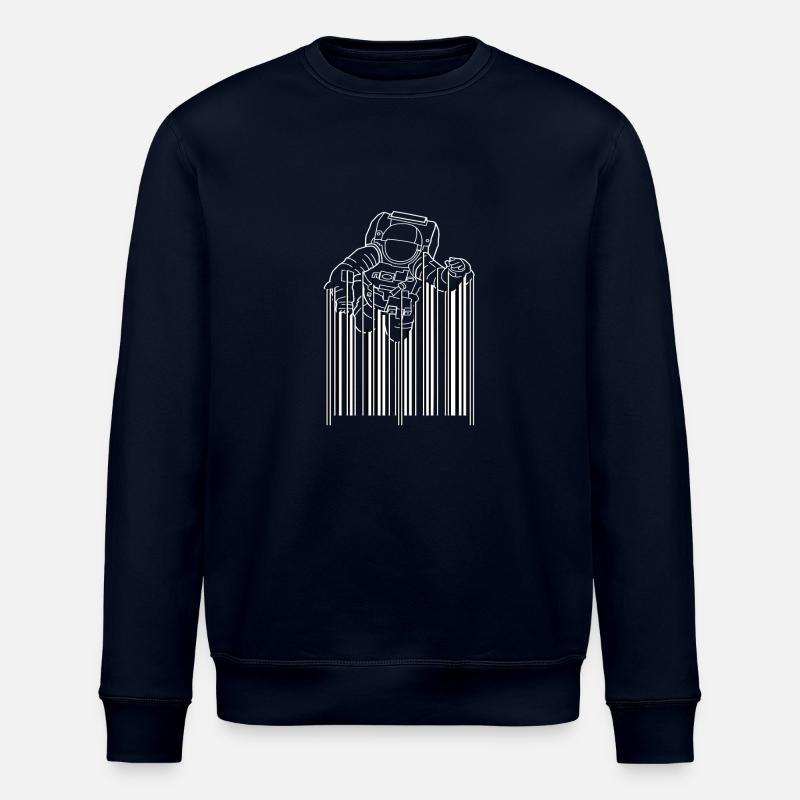 Astrocode Astronaut Space - Stanley/Stella ROLLER Unisex Organic Sweatshirt - navy