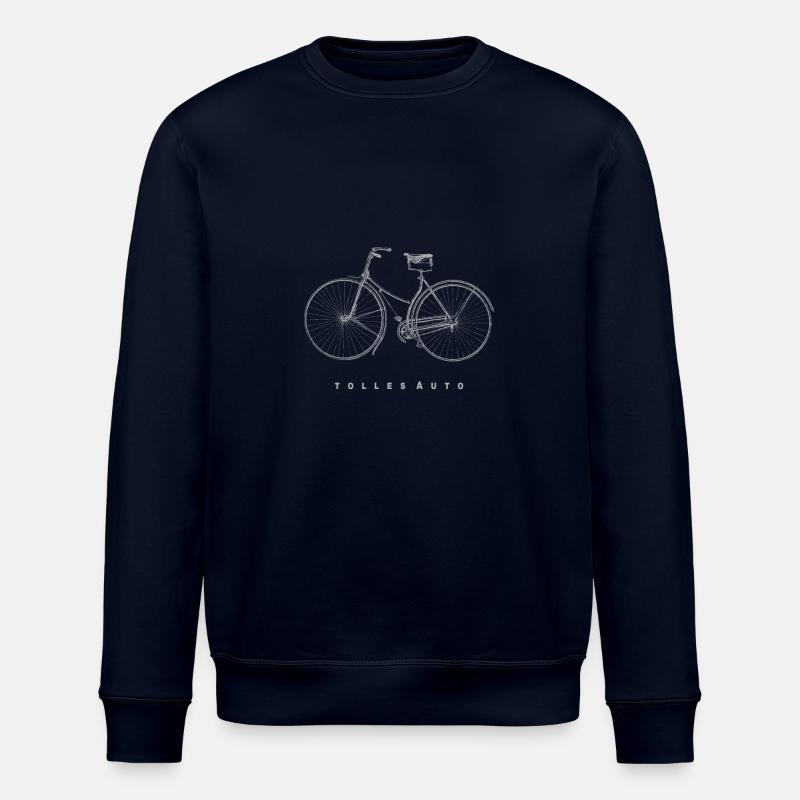 Faire du vélo - Sweat bio ROLLER Stanley/Stella Unisexe - marine