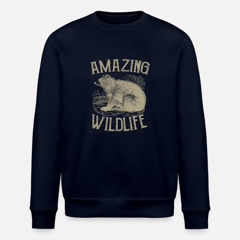 Bär - Stanley/Stella Unisex Bio-Sweatshirt ROLLER - Navy