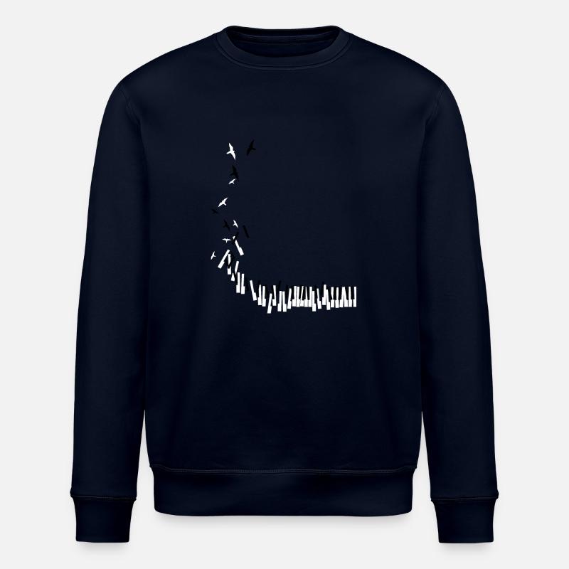 Piano - Sweat bio ROLLER Stanley/Stella Unisexe - marine