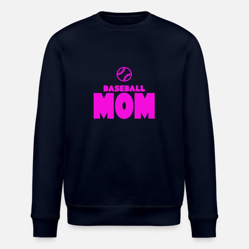 Baseball - Baseball Mom - Stanley/Stella Unisex Bio-Sweatshirt ROLLER - Navy