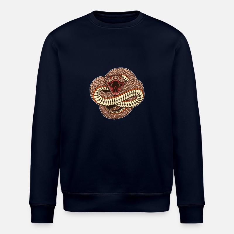 Serpent Serpent Tatouage - Sweat bio ROLLER Stanley/Stella Unisexe - marine