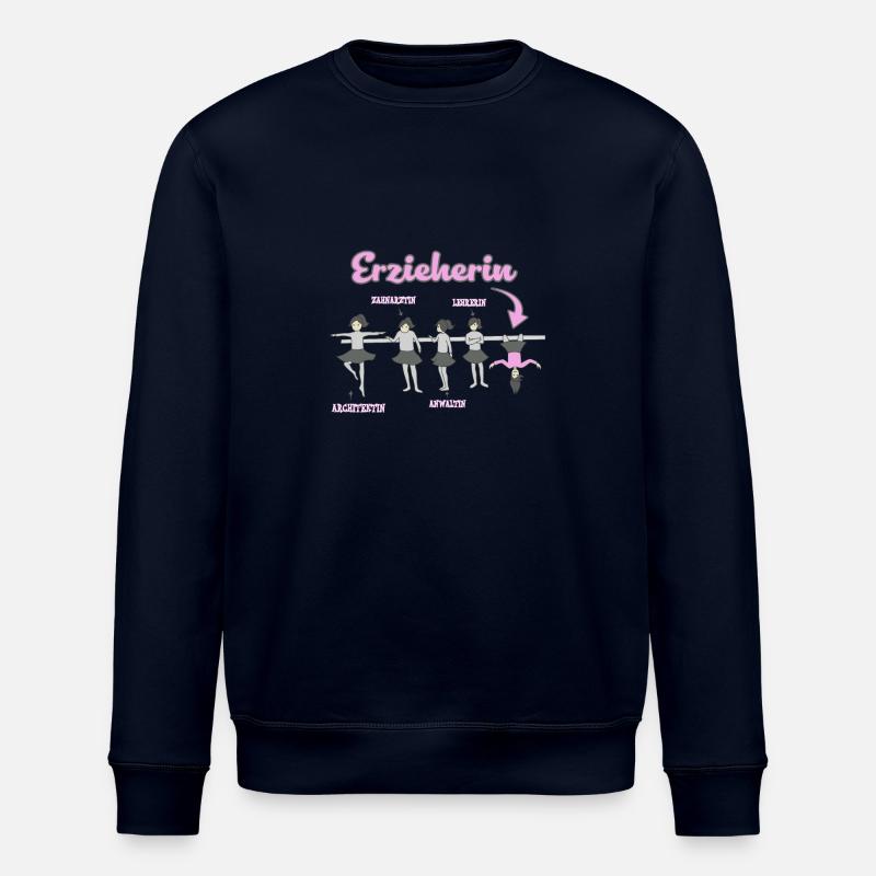 Erzieherin Traumjob - Stanley/Stella Unisex Bio-Sweatshirt ROLLER - Navy