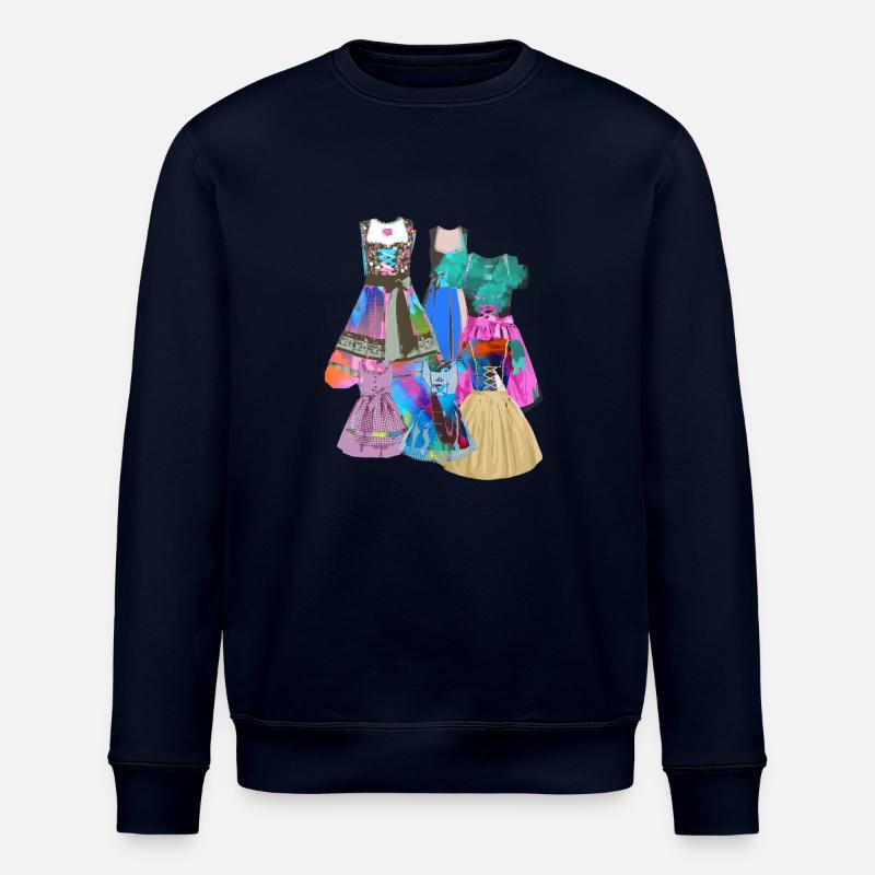 Dirndl splash - Stanley/Stella Unisex Bio-Sweatshirt ROLLER - Navy