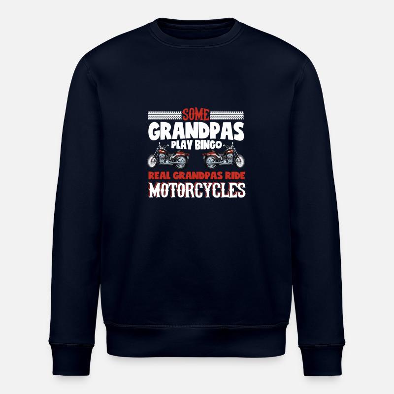 Biker Motorrad - Stanley/Stella Unisex Bio-Sweatshirt ROLLER - Navy