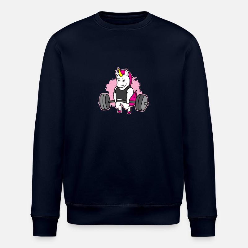 Starkes Einhorn - Stanley/Stella Unisex Bio-Sweatshirt ROLLER - Navy