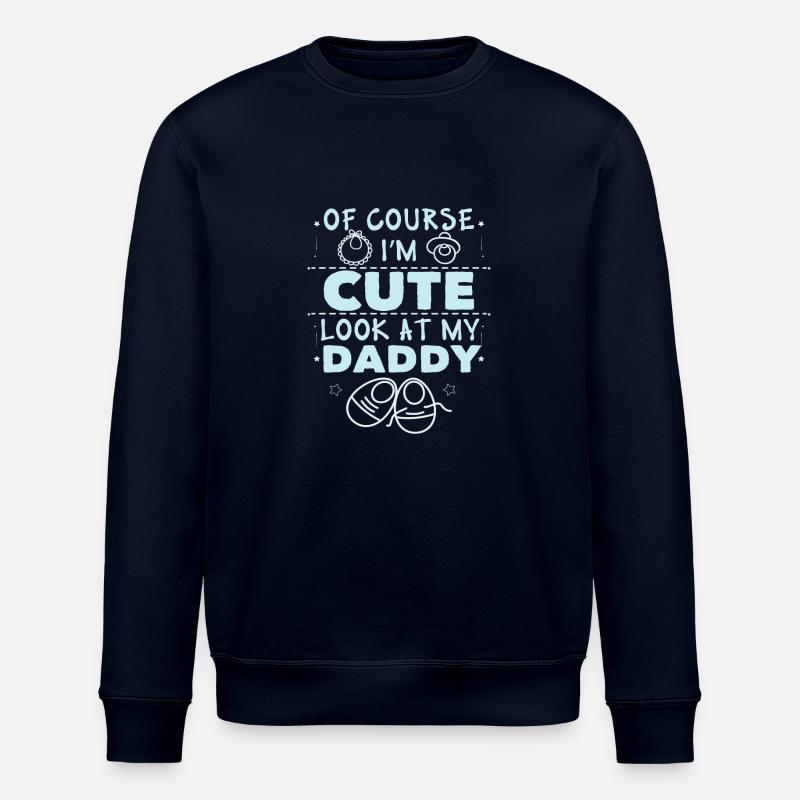 Bébé papa - Sweat bio ROLLER Stanley/Stella Unisexe - marine