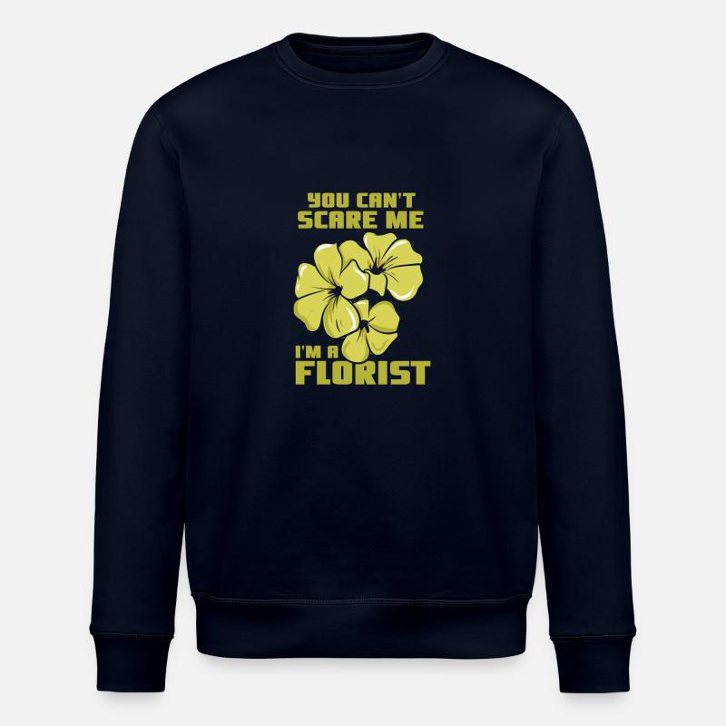 Florist Floristin Beruf - Stanley/Stella Unisex Bio-Sweatshirt ROLLER - Navy