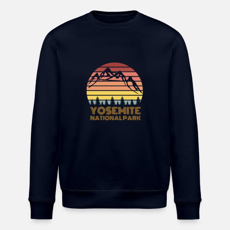 Parc national de Yosemite - Sweat bio ROLLER Stanley/Stella Unisexe - marine