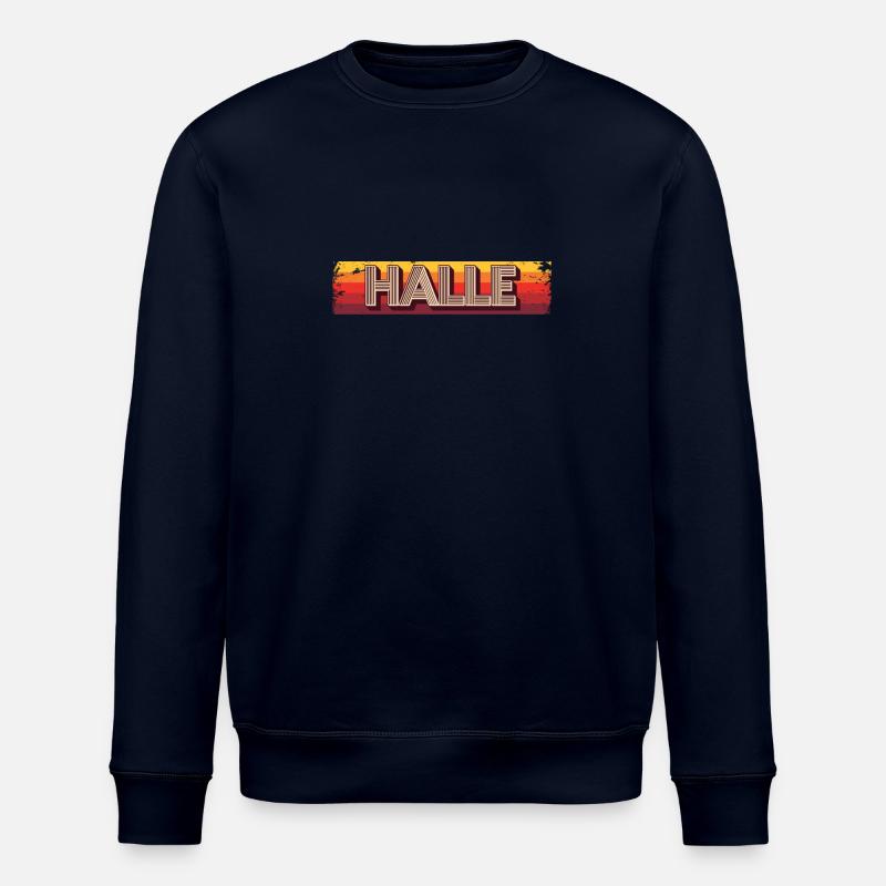 Hallenserin Hallenser Halle - Stanley/Stella Unisex Bio-Sweatshirt ROLLER - Navy