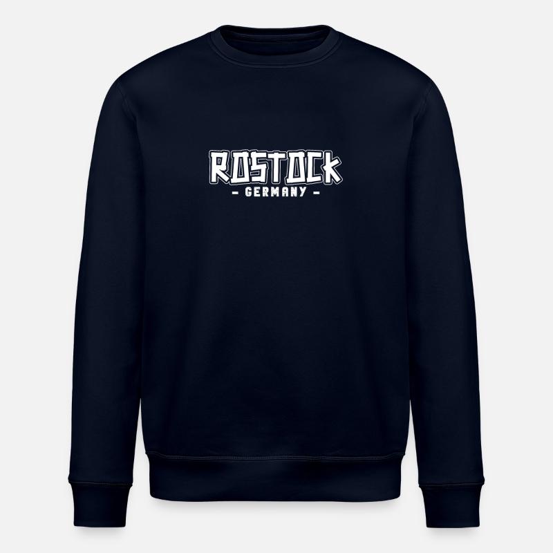 Rostockerin Rostocker Rostock - Stanley/Stella ROLLER Unisex Organic Sweatshirt - navy