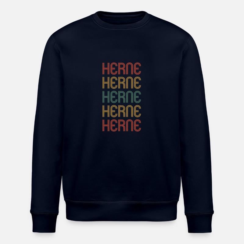 Hernerin Herner Herne - Sweat bio ROLLER Stanley/Stella Unisexe - marine
