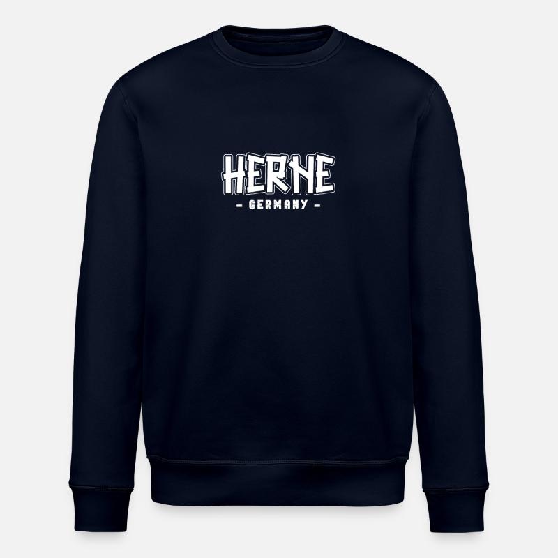 Hernerin Herner Herne - Sweat bio ROLLER Stanley/Stella Unisexe - marine