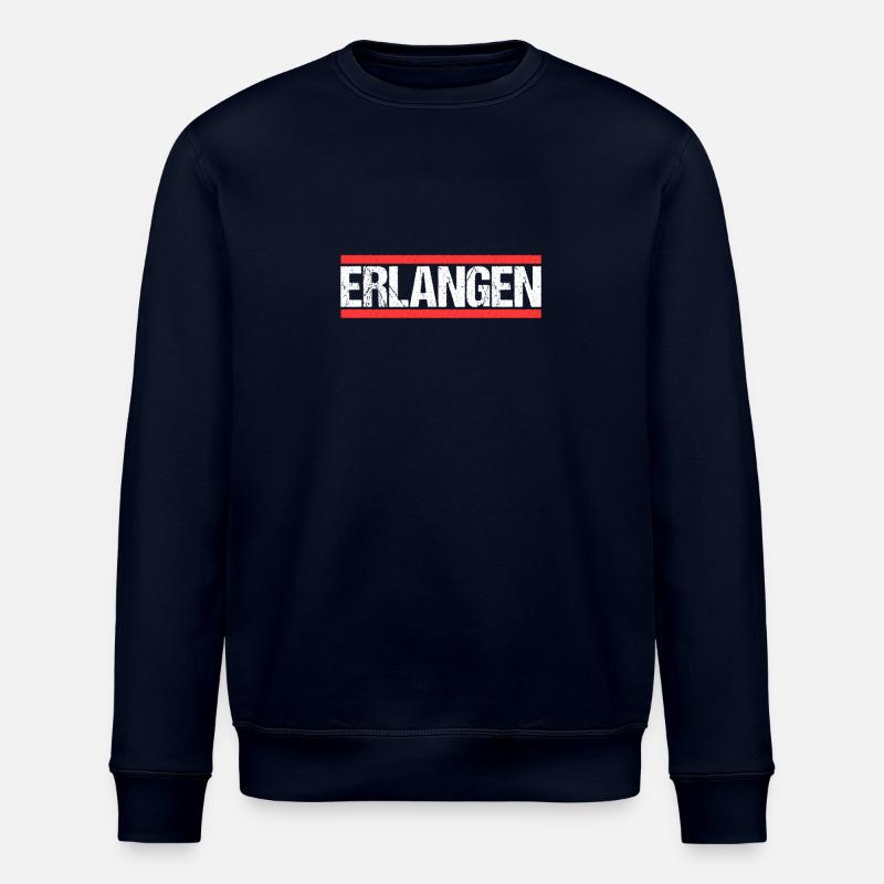Erlangenerin Erlangener Erlangen - Stanley/Stella Unisex Bio-Sweatshirt ROLLER - Navy