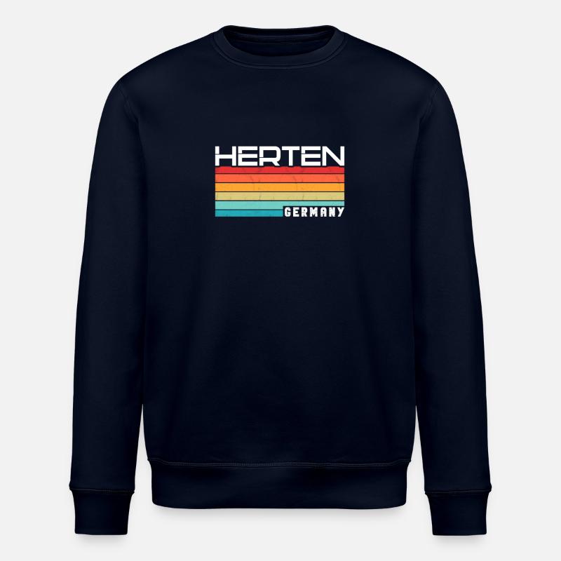 Hertenerin Hertener Herten - Sweat bio ROLLER Stanley/Stella Unisexe - marine