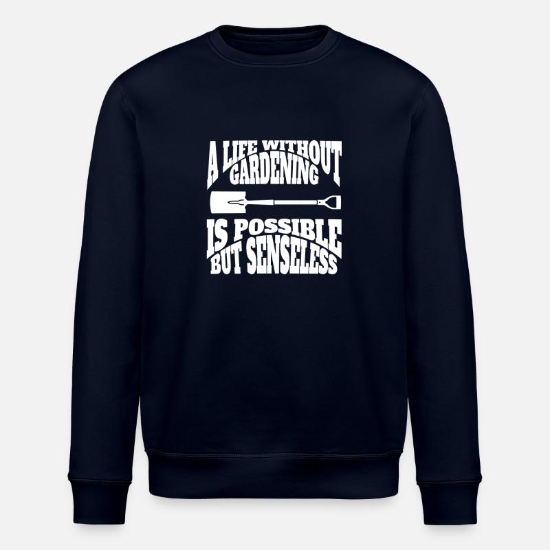 Gärtner Hobbygärtner Garten Geschenk Obstgarten - Stanley/Stella Unisex Bio-Sweatshirt ROLLER - Navy