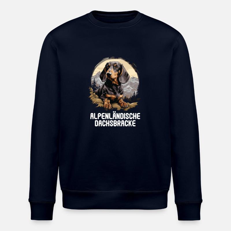 Alpenländische Dachsbracke - Stanley/Stella Unisex Bio-Sweatshirt ROLLER - Navy