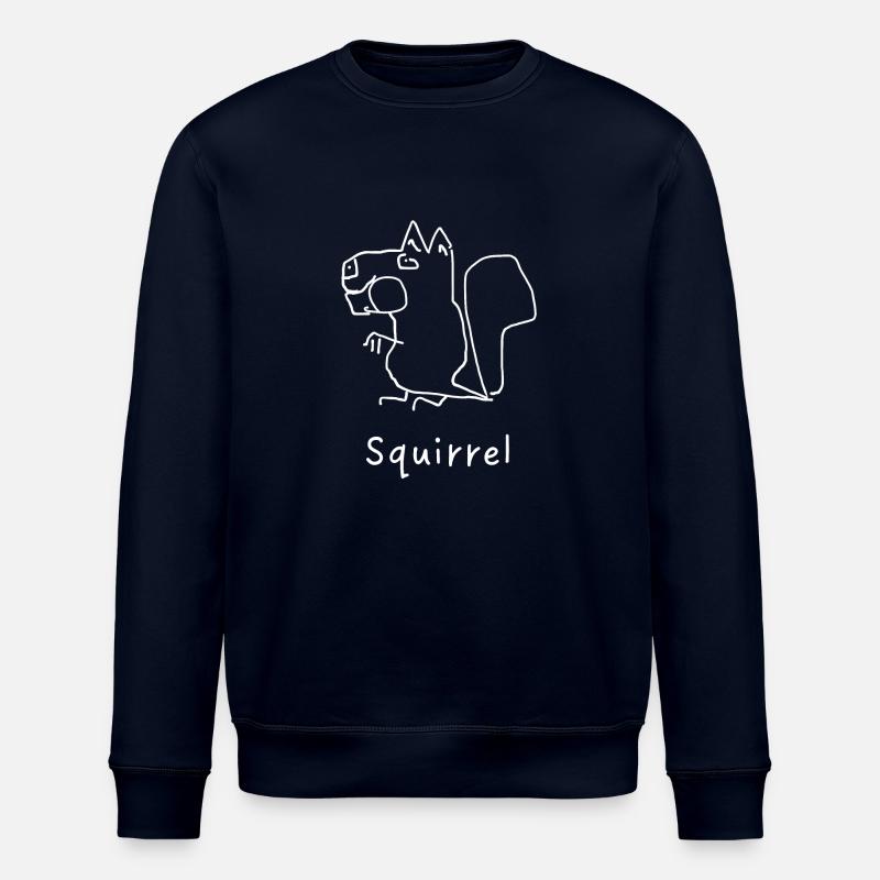 Écureuil - Sweat bio ROLLER Stanley/Stella Unisexe - marine