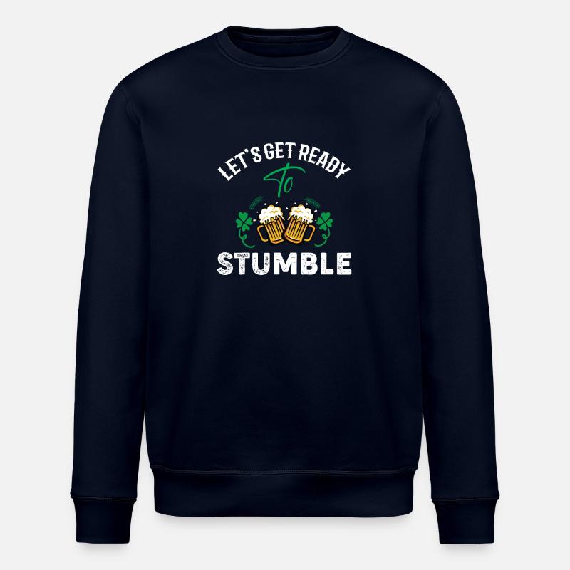 Préparons-nous à grommeler. Buvons. - Sweat bio ROLLER Stanley/Stella Unisexe - marine