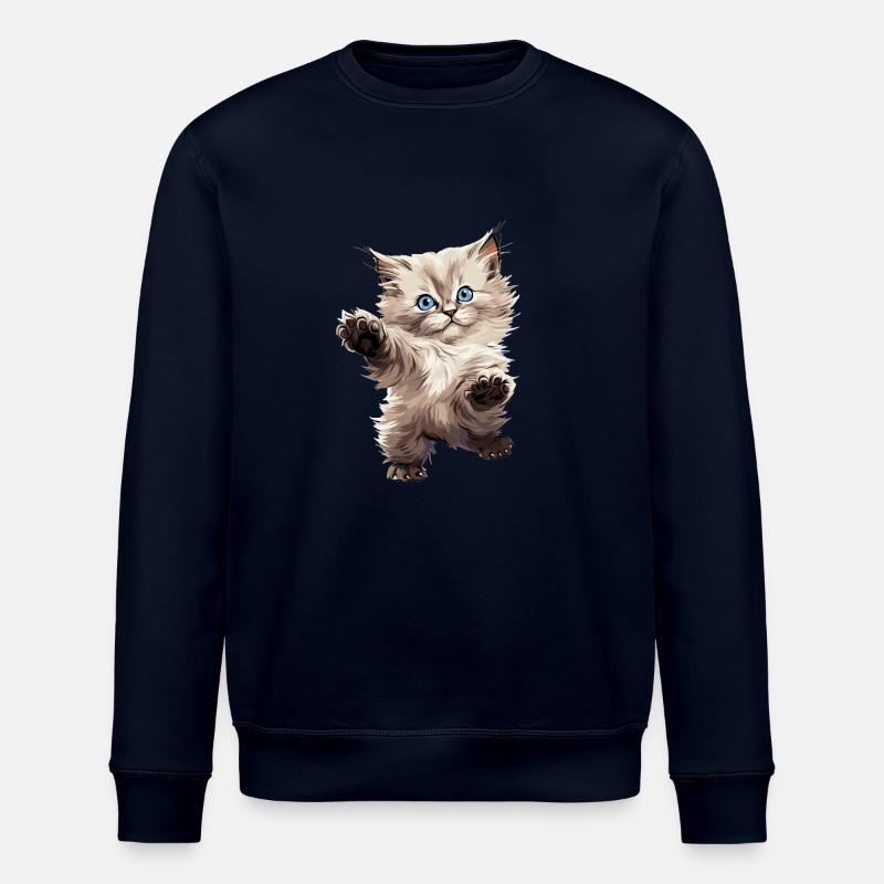 Ragdoll - Stanley/Stella ROLLER Unisex Organic Sweatshirt - navy