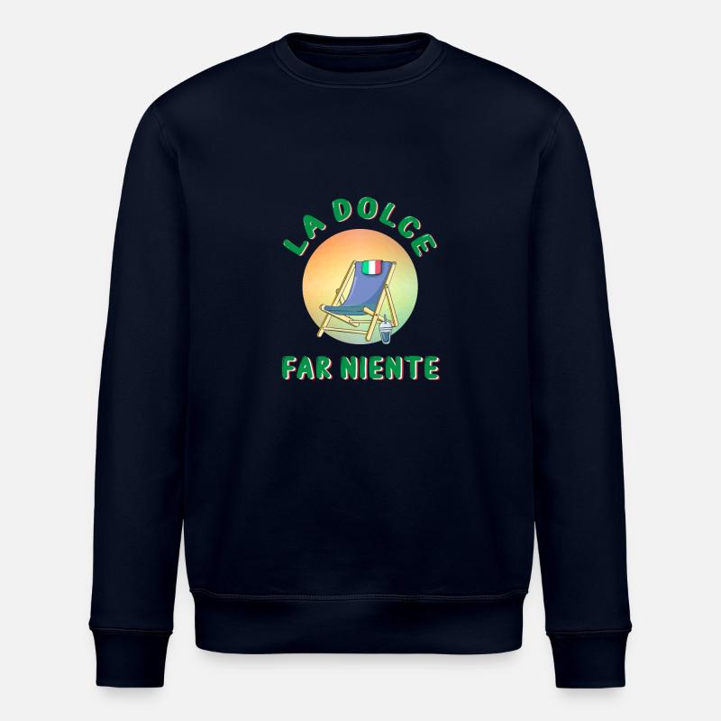 La dolce far niente - Sweat bio ROLLER Stanley/Stella Unisexe - marine