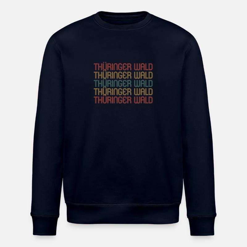 Thüringer Wald - Stanley/Stella Unisex Bio-Sweatshirt ROLLER - Navy
