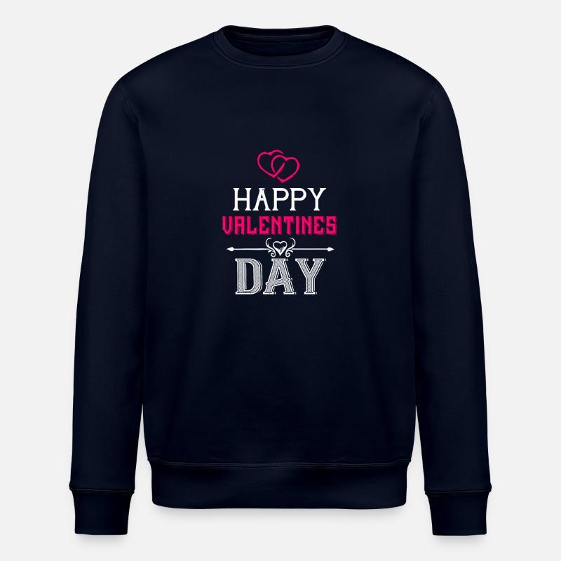 Bonne Saint-Valentin - Sweat bio ROLLER Stanley/Stella Unisexe - marine