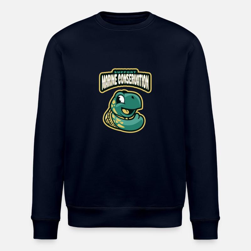Meeresschutz - Stanley/Stella Unisex Bio-Sweatshirt ROLLER - Navy