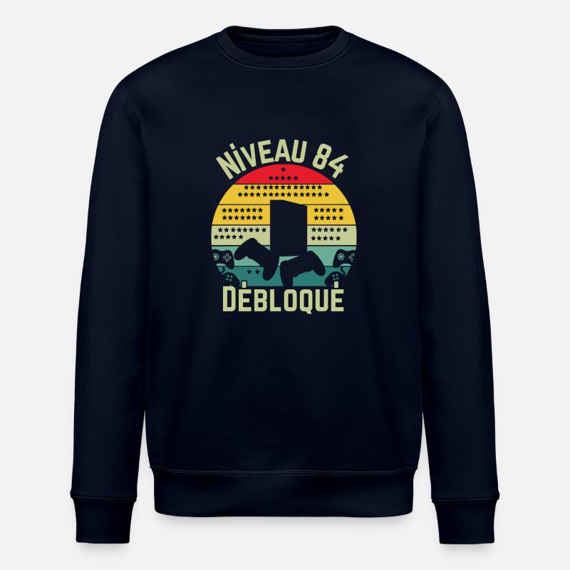 Niveau 84 Débloqué - Sweat bio ROLLER Stanley/Stella Unisexe - marine