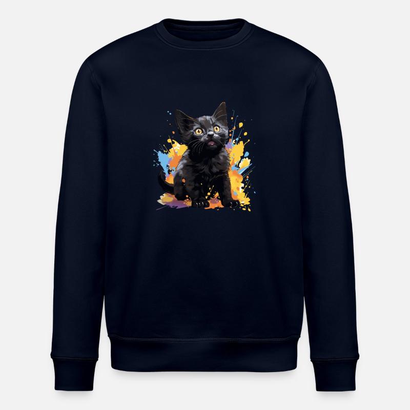 Chat de Bombay Bombay Katze - Sweat bio ROLLER Stanley/Stella Unisexe - marine