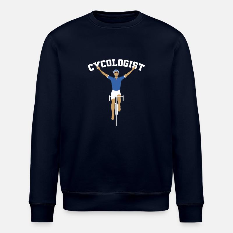 Cycle de cycologue - Sweat bio ROLLER Stanley/Stella Unisexe - marine