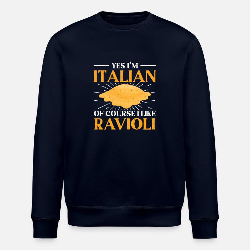 Raviolis 1 - Sweat bio ROLLER Stanley/Stella Unisexe - marine