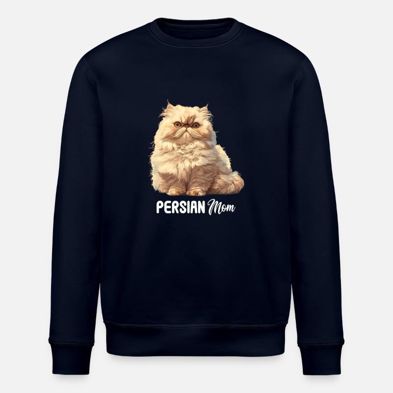 Chat persan Perserkatze - Sweat bio ROLLER Stanley/Stella Unisexe - marine